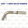 2007-2014 Lincoln Navigator 5.4L Exhaust Tail Pipe