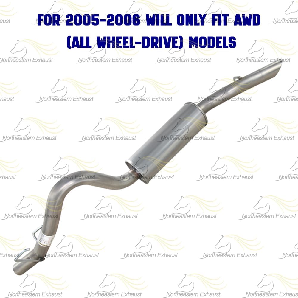 Exhaust System Kit for 2005-2006 Terraza, Uplander, Montana and Relay 3.5L
