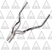 1987-2002 Ford F-150, F-250 and F-350 Dual 2.5'' Mandrel-Bent Pipe with Rounded Edge Tips and Single Chamber Muffler Exhaust Kit