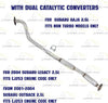 Exhaust Resonator Pipe for 2003 Subaru Baja | 2000-2004 Subaru Legacy & Outback 2.5L
