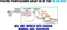 1995-1999 Volkswagen Jetta 2.0L Intermediate Pipe, Resonator and Muffler