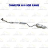 1998-2001 Volkswagen Beetle and Golf 2.0L Complete Exhaust System with Catalytic