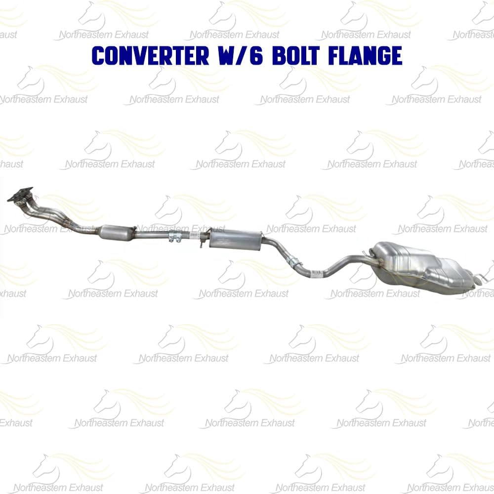 1999-2001 Volkswagen Beetle and Golf 2.0L Complete Exhaust System with Catalytic