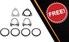Complete Exhaust System with Catalytic for 1999-2003 Acura TL and 2001-2003 CL 3.2L
