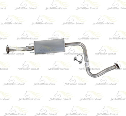 2007-2012 Nissan Sentra 2.0L Exhaust Resonator Pipe Assembly