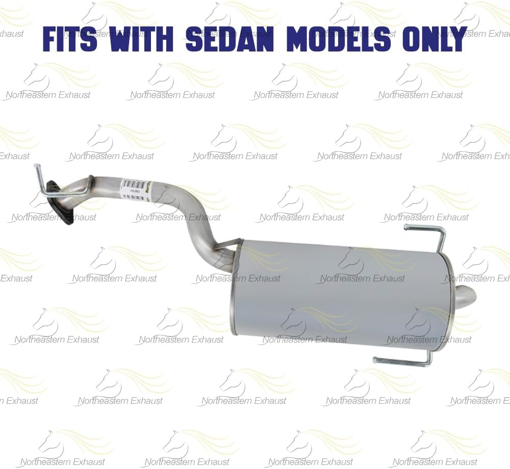 Exhaust Muffler for 2000-2004 Subaru Legacy & Outback 2.5L | 2001-2004 Outback 3.0L