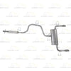 2008-2012 Chevrolet Malibu 3.6L Resonator, Intermediate Pipa and Muffler Exhaust