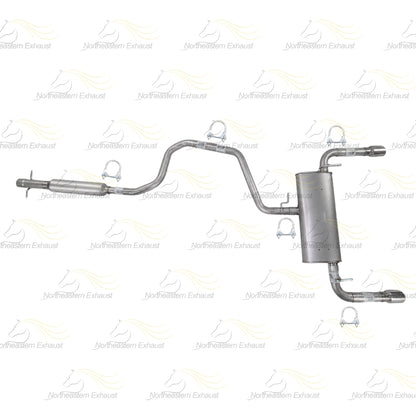 2008-2012 Chevrolet Malibu 3.6L Resonator, Intermediate Pipa and Muffler Exhaust