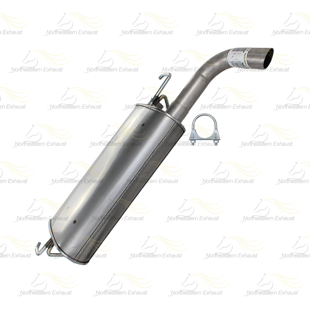 Northeastern Exhaust | Stainless Steel Exhaust Muffler & Tailpipe Exhaust System Kit Compatible for Toyota Matrix 2009-2013 1.8L | Free Clamps Included | Automotive Replacement Part