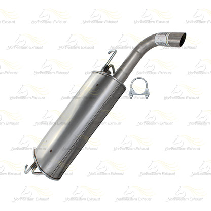 Northeastern Exhaust | Stainless Steel Exhaust Muffler & Tailpipe Exhaust System Kit Compatible for Toyota Matrix 2009-2013 1.8L | Free Clamps Included | Automotive Replacement Part