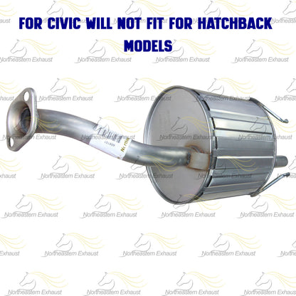 1999-2000 Honda Civic and Acura EL 1.6L Exhaust Muffler