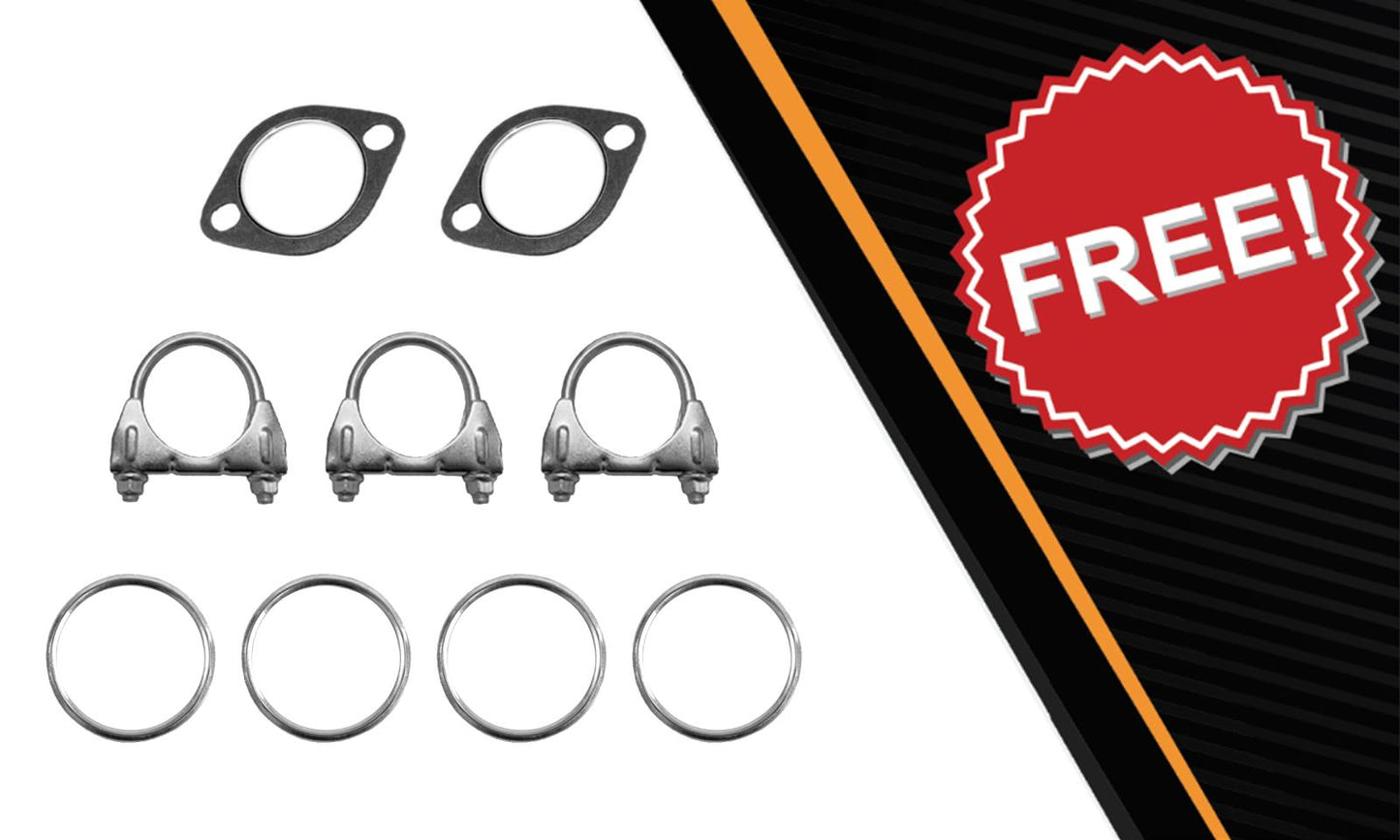 2009-2012 Suzuki Equator 4.0L EPA Approved Exhaust Pair of Manifold & Catalytic Complete System Kit