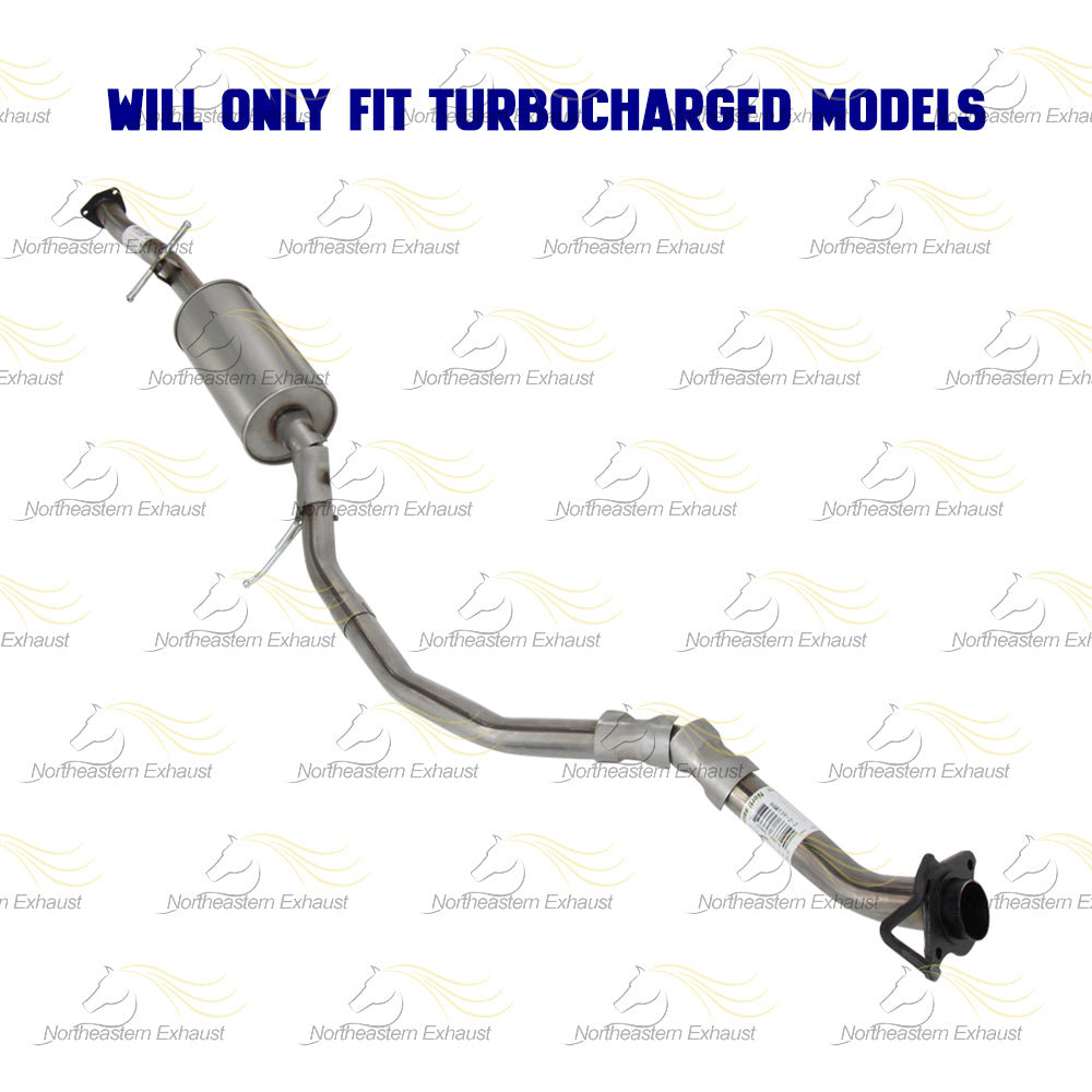 2007-2012 Acura RDX 2.3L Stainless Steel Exhaust Muffler Assembly Kit