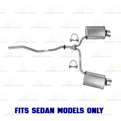 2013-2017 Honda Accord 3.5L Exhaust Pipes and Mufflers