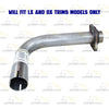 1994-1997 Honda Accord 2.2L Exhaust Resonator Pipe - For DX and LX Models only