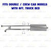 2010-2016 Toyota Tundra 4.6L Exhaust Muffler Assembly | Stainless Steel