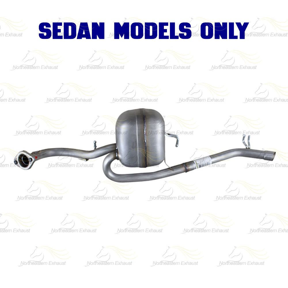 2007-2011 Toyota Yaris 1.5L Rear Exhaust Muffler - For Sedan Models only