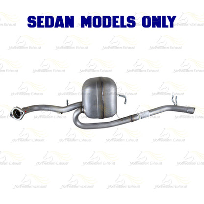 2007-2011 Toyota Yaris 1.5L Rear Exhaust Muffler - For Sedan Models only