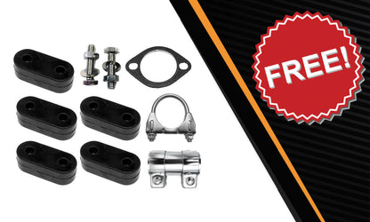 2013-2018 Hyundai Santa Fe Sport 2.4L Stainless Steel Exhaust Muffler Assembly Tail Pipe Kit