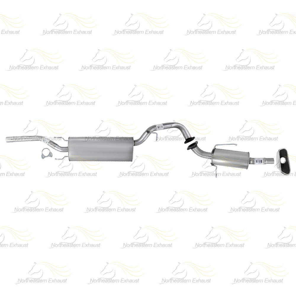 2013-2018 Hyundai Santa Fe Sport 2.4L Stainless Steel Exhaust Muffler, Tail Pipe w/ Tip & Hangers