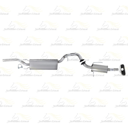 2013-2018 Hyundai Santa Fe Sport 2.4L Stainless Steel Exhaust Muffler, Tail Pipe w/ Tip & Hangers