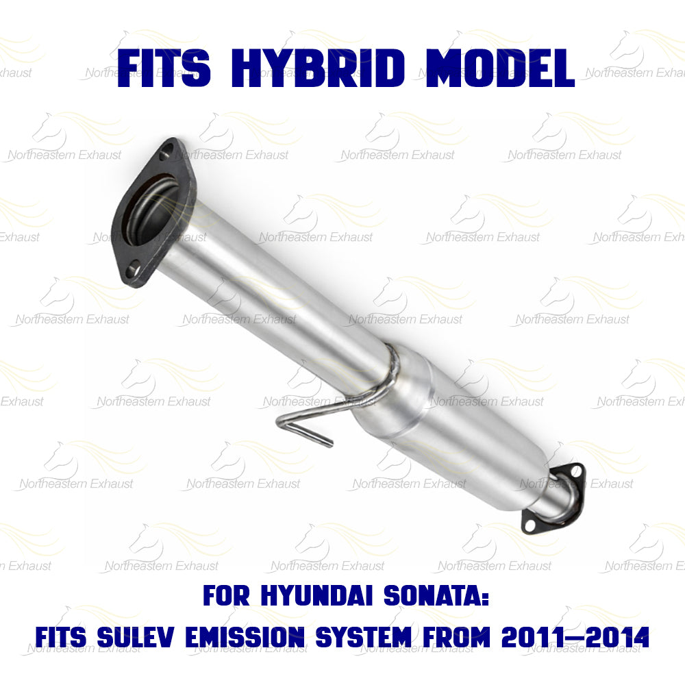 2011-2015 Hyundai Sonata and Kia Optima 2.4L Direct-fit Intermediate Exhaust Pipe