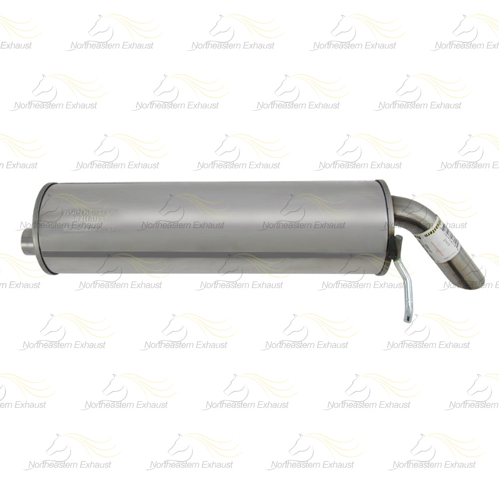 Northeastern Exhaust | Stainless Steel Exhaust Muffler Compatible for Saturn Ion 2003-2007 2.2L | Free Clamp Included | Automotive Replacement Part