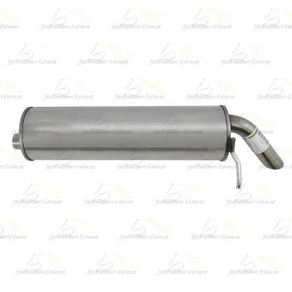 Northeastern Exhaust | Stainless Steel Exhaust Muffler Compatible for Saturn Ion 2003-2007 2.2L | Free Clamp Included | Automotive Replacement Part