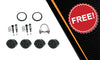 2003-2005 Toyota Corolla 1.8L Catalytic Exhaust System Kit w/ Hangers EPA Approved