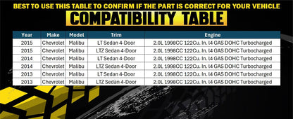 2013-2015 Chevrolet Malibu 2.0L Front Catalytic Converter - EPA Approved
