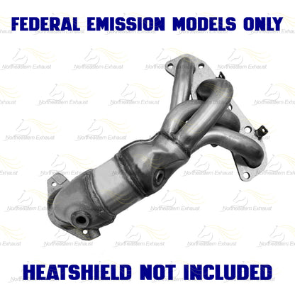 2002-2006 Nissan Altima and Sentra 2.5L Manifold Catalytic Converter - EPA Approved | Front