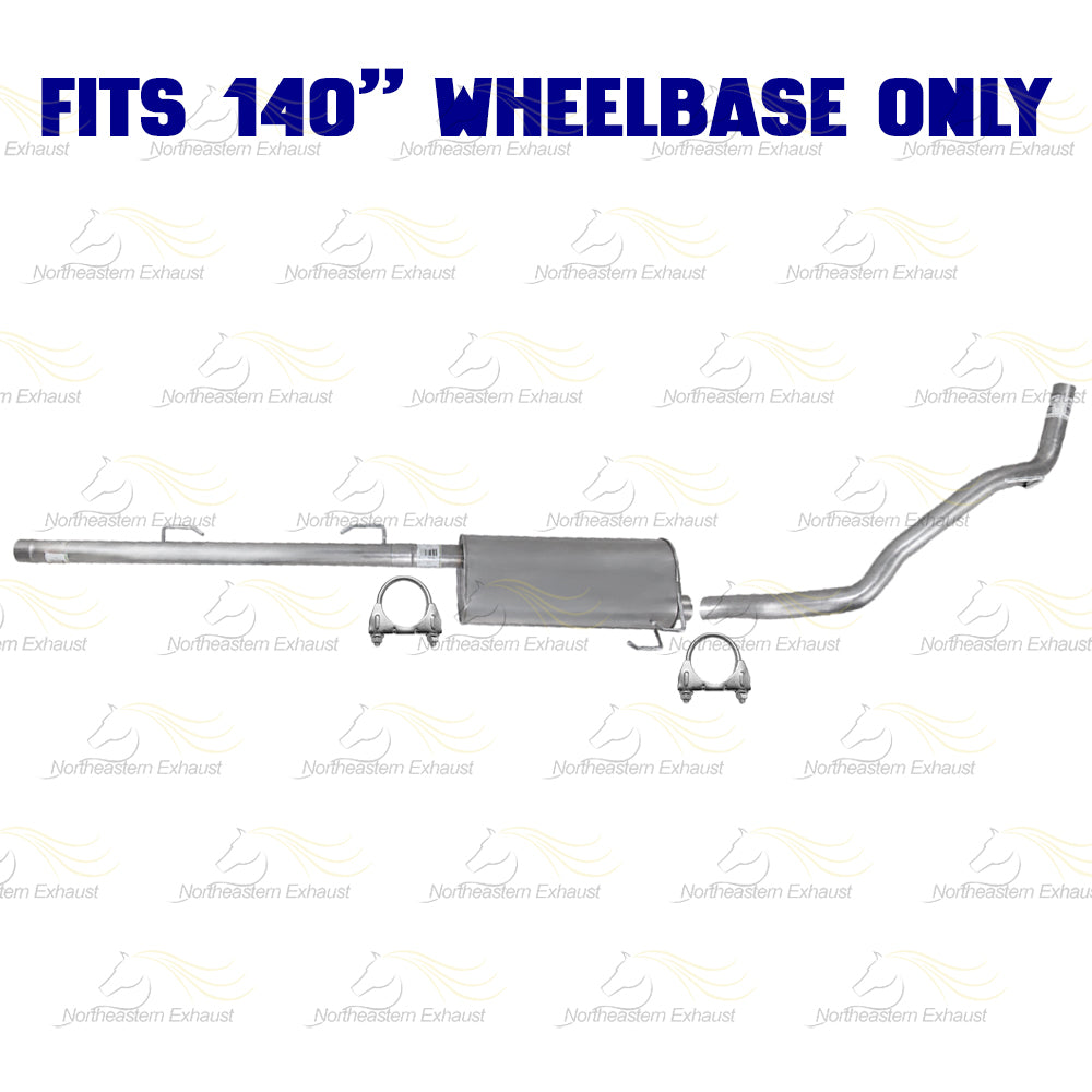 2011–12 Ram 1500 3.7L & 2011–13 Ram 1500 4.7L Stainless Steel Exhaust Pipe, Muffler, Tail Pipe Kit