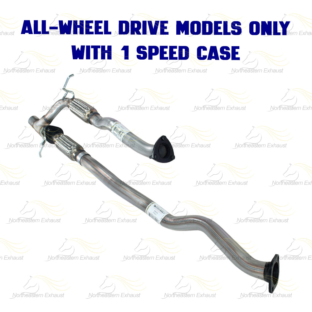 Front Pipe and Y-Pipe Exhaust for 2014-2018 Jeep Cherokee and Chrysler 200 3.2L 3.6L