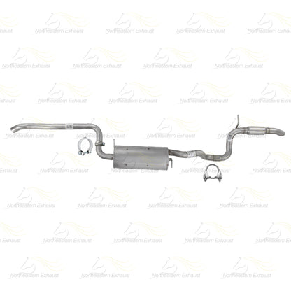2011-2020 Dodge Grand Caravan 3.6L Intermediate Pipe, Muffler & Resonator Kit | Stainless Steel