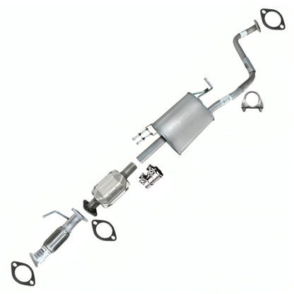 2014-2019 Kia Soul 1.6L Exhaust Pipe and Muffler with EPA Approved Catalytic