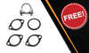Front Exhaust Pipe, Resonator and Muffler for 2009-2011 Chevrolet Aveo5 1.6L | 2009 Pontiac G3 1.6L