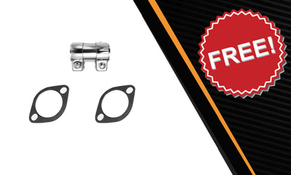 2010-2013 Kia Forte 2.0L Exhaust Resonator Pipe and Muffler