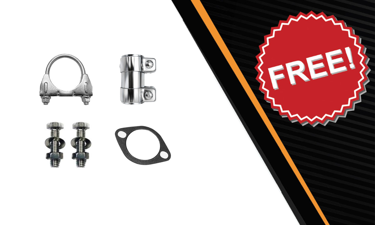 2013-2018 Hyundai Santa Fe Sport 2.4L Stainless Steel Exhaust Muffler & Tail Pipe w/ Tip Kit
