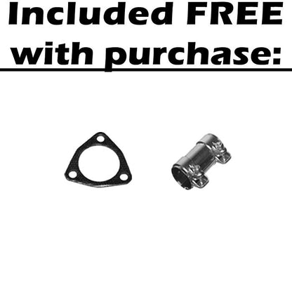 2001-2004 Saturn L Series 2.2L Exhaust Resonator Muffler Pipe (L100, L200, L300, LS LS1, LW1, LW200)