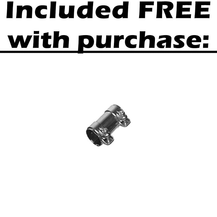 1999-2002 Volkswagen Cabrio 2.0L Exhaust Muffler