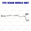 2009-2014 Acura TSX 2.4L EPA-Approved Direct-fit Complete Exhaust Kit