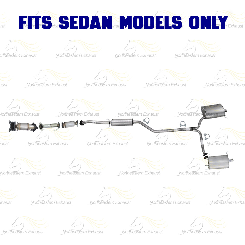 2009-2014 Acura TSX 2.4L EPA-Approved Direct-fit Complete Exhaust Kit