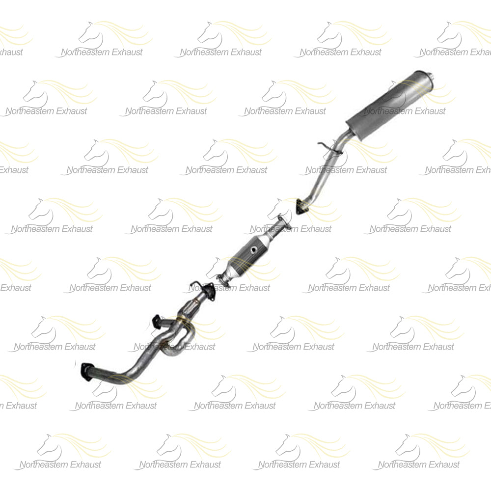 2002-2004 Honda Odyssey 3.5L Front Pipe, Catalytic and Resonator Pipe