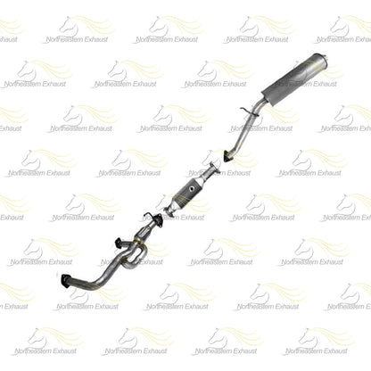 2002-2004 Honda Odyssey 3.5L Front Pipe, Catalytic and Resonator Pipe