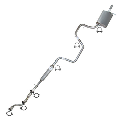 Northeastern Exhaust | Stainless Steel Y-Pipe, Resonator, Intermediate Pipe, and Muffler Exhaust System Kit Compatible for Chevrolet Malibu 2004 3.5L | Automotive Replacement Part