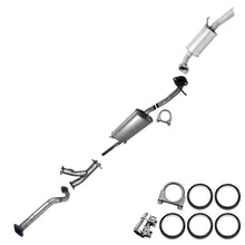 Exhaust Front Pipe, Y Pipe, Muffler Assembly & Resonator for 2004-2007 Toyota Highlander 3.3L | 2007-2009 Lexus RX350 3.5L