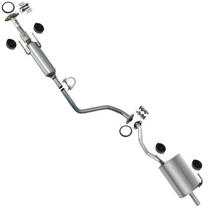 2014-2018 Nissan Versa Note 1.6L Resonator Pipe and Muffler for Hatchback | Cat back Exhaust Kit