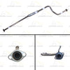 1996-2000 Honda Civic 1.6L Hatchback Exhaust Resonator Pipe and Muffler