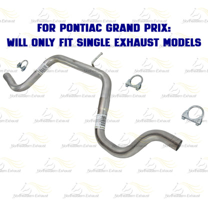 Exhaust Intermediate Pipe for 2003-2005 Chevrolet Impala 3.4L & 3.8L | 2003-2005 Monte Carlo 3.4L | 2005-2008 Pontiac Grand Prix 3.8L