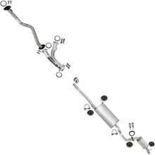 Exhaust Front Pipe, Y Pipe, Muffler Assembly & Resonator for  | 2007-2009 Lexus RX350 3.5L